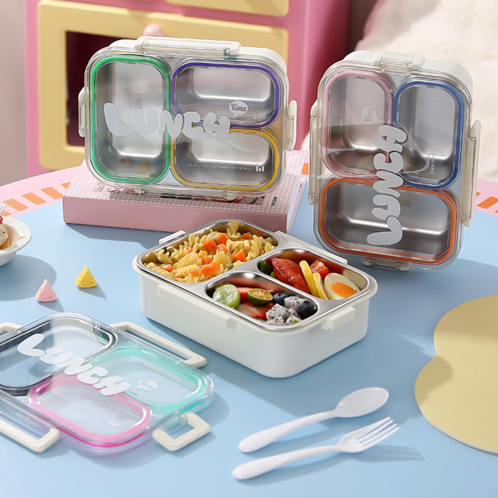 Roestvrijstalen lunchbox, verd - Food Storage With Dividers recensie en prijs