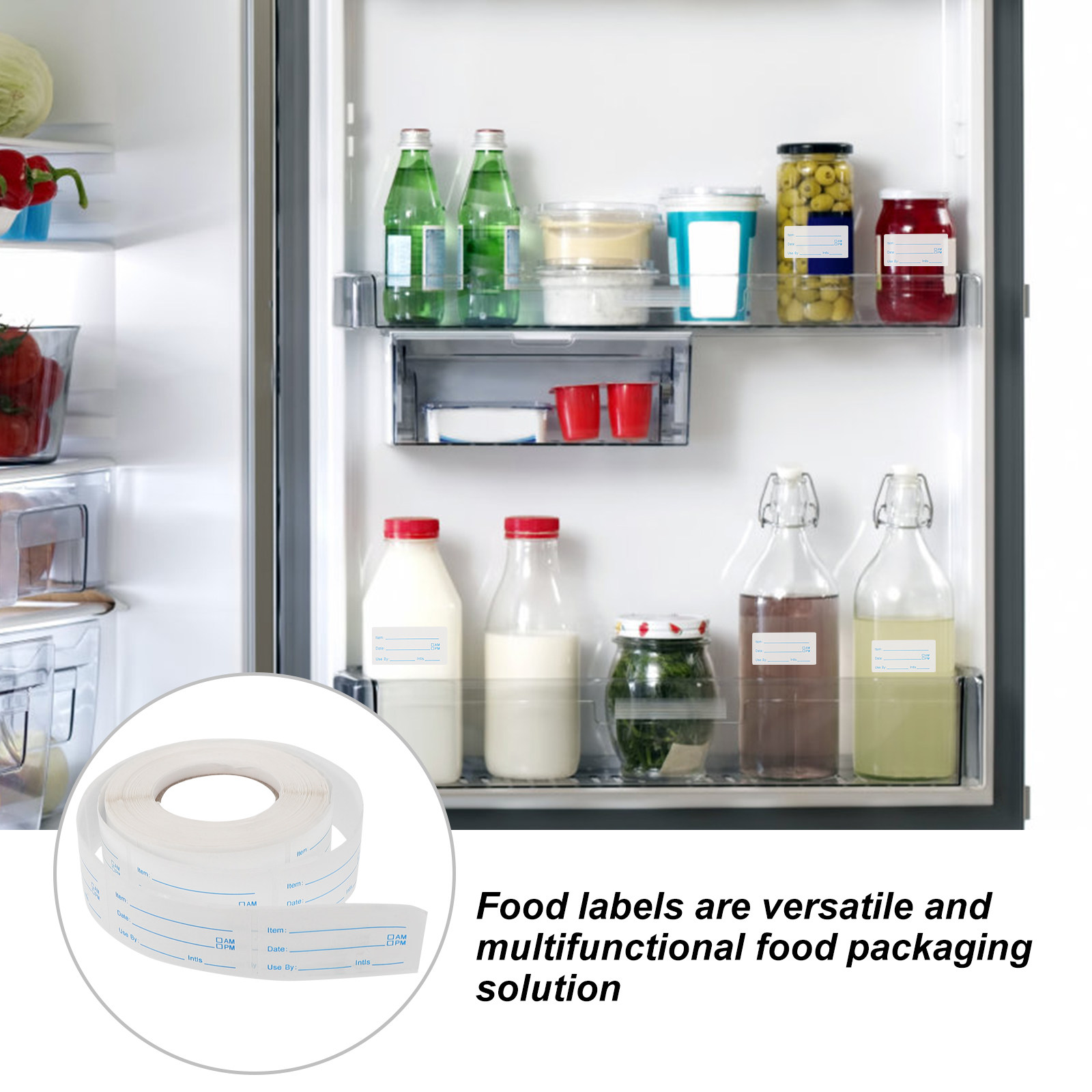 1 rol met stickers voor het aa - Food Storage Labels recensie en prijs