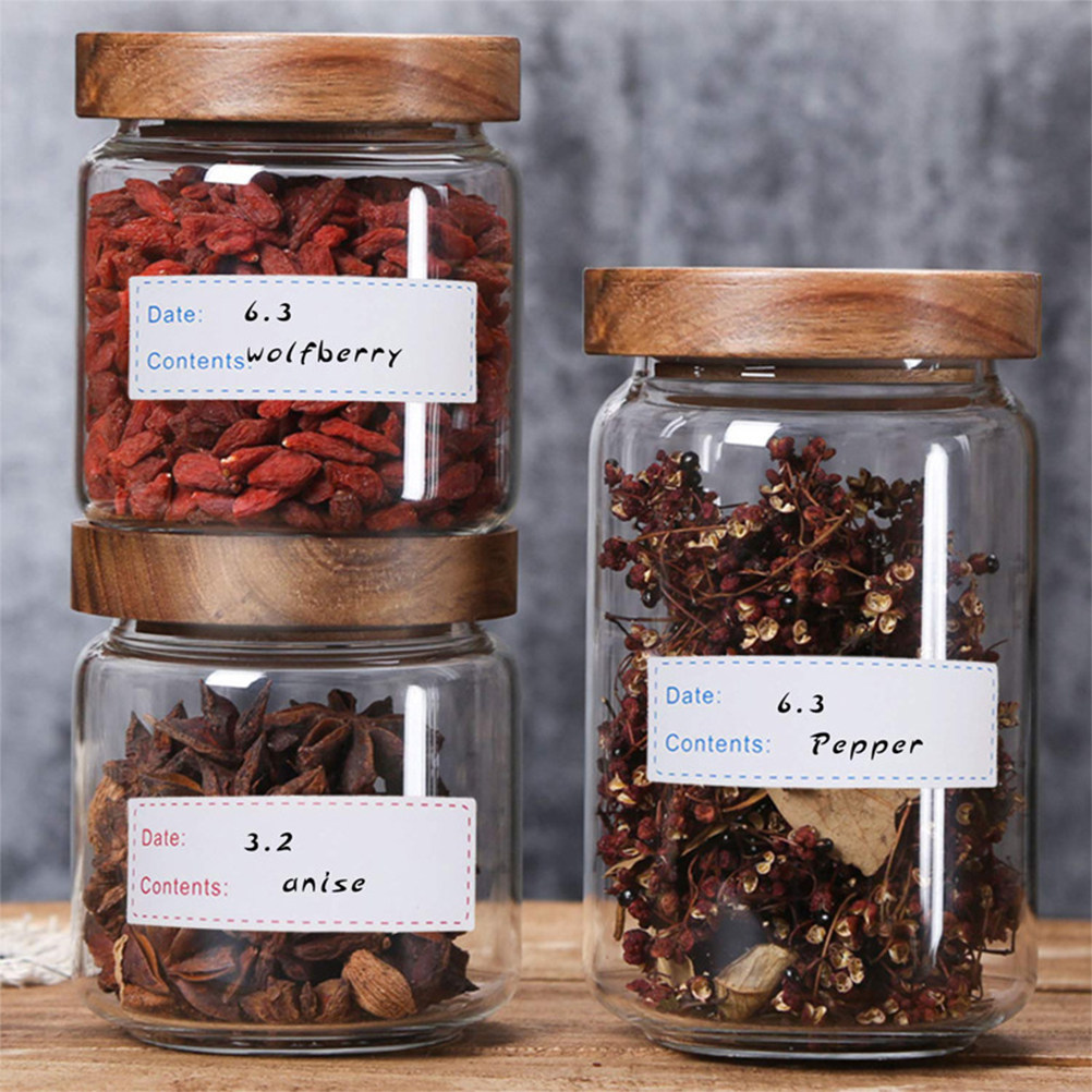 2 rollen zelfklevende voedsel  - Food Storage Labels recensie en prijs